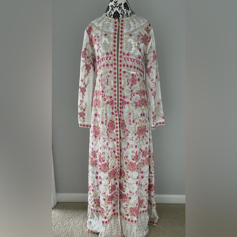Palestinian thob thoub tatreez dress wedding henna outfit traditional embroidery
